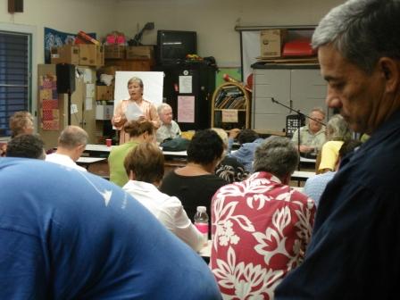 Mauna Kea Plan Comment Meeting